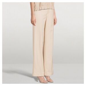 LOULOU STUDIO • Nadym Stretch-Twill Straight-Leg Trousers in Cream